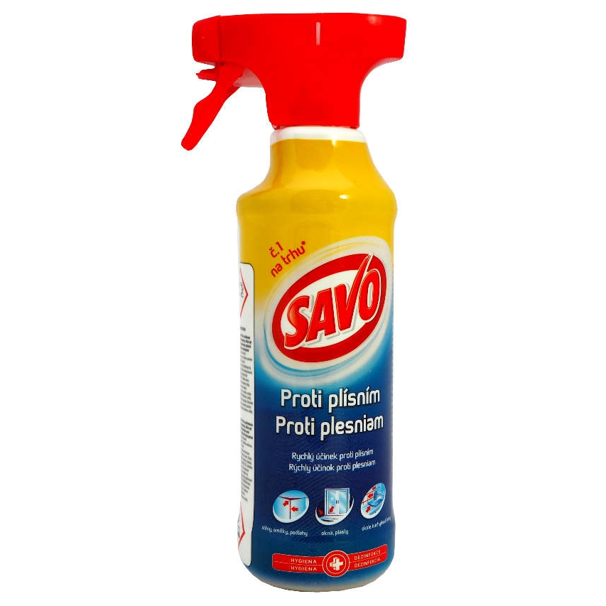 Prostředek dezinfekční SAVO-SPRAY 500ml